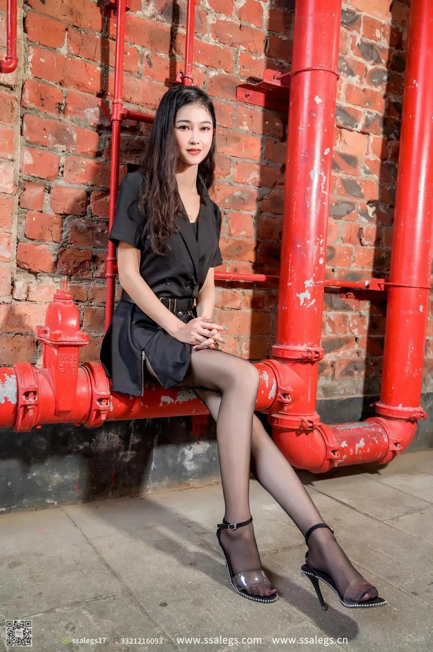 [SSA丝社]超清写真 NO.467 漫漫 街拍黑丝(上) [84P]插图3
